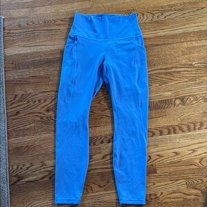 Blue Lululemon  Leggings